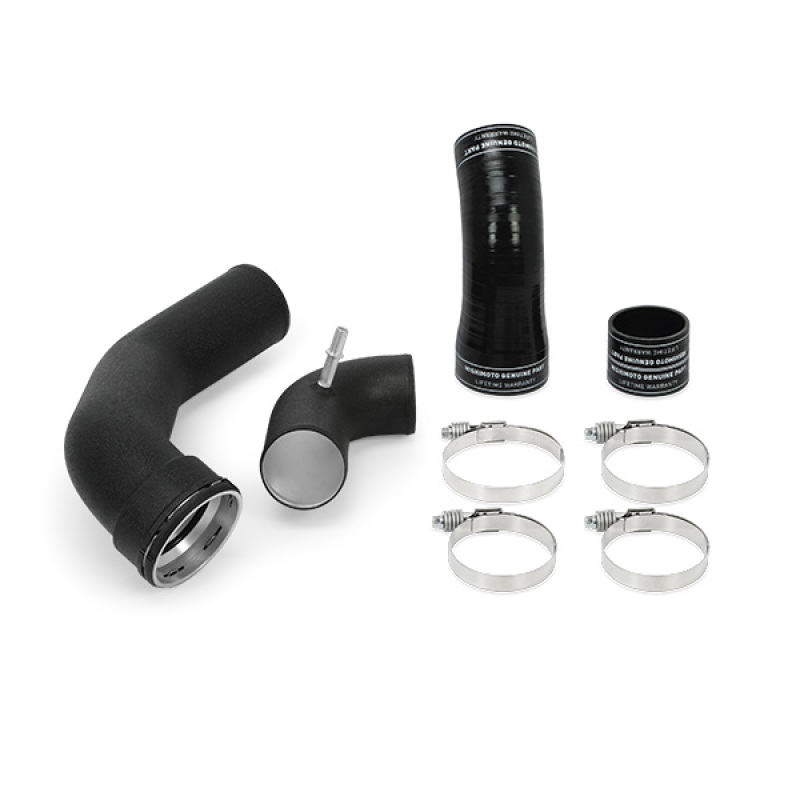 Mishimoto 15-16 Ford F-150 3.5L EcoBoost Cold-Side Intercooler Pipe Kit - Wrinkle Black - Image 2
