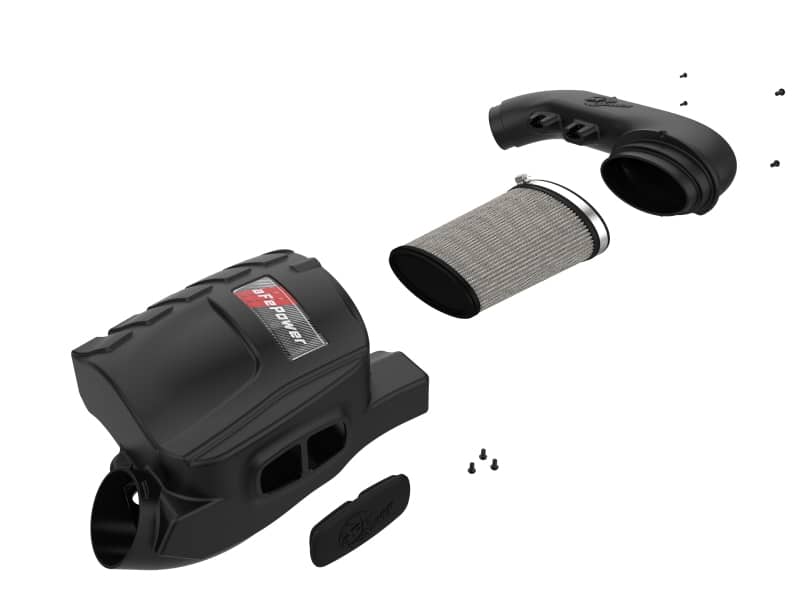 aFe Magnum Force Stage-2Si Cold Air Intake System w/ Pro Dry S Media BMW X5(F15)/X6(F16) 14-19 3.0L - Image 3