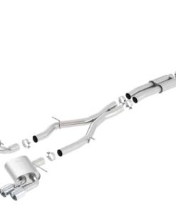 Alternative view of Borla 16-17 Camaro SS 6.2L Dual Tip Dual Split Rear Exit Dual Mode Catback Exhaust (NPP)