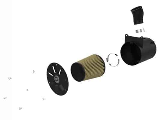 Alternative view of aFe Aries Powersport Intakes Stage-2 PG7 AIS PG7 Polaris Ranger RZR 08-09