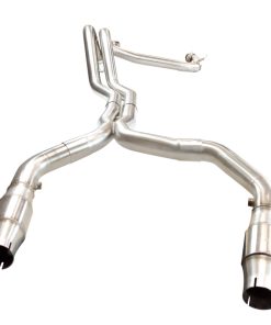 Alternative view of Kooks 98-02 F Body LS1 5.7L 3in SS GREEN Cat Dual Exhaust