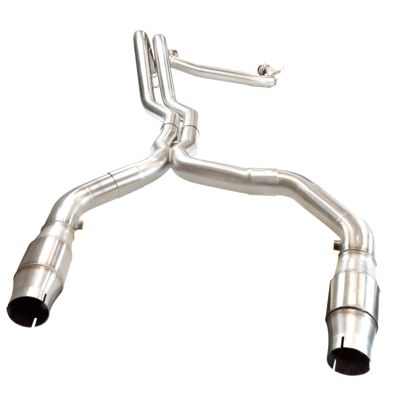 Kooks 98-02 F Body LS1 5.7L 3in SS GREEN Cat Dual Exhaust - Image 2