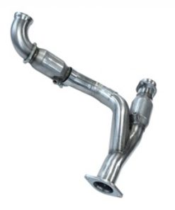 Kooks 04-06 Chevy SSR LM4/LS2 5.3L/6.0L 3in x OEM Out GREEN Cat SS Y Pipe Kooks HDR Req