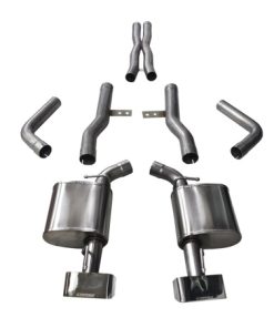 Corsa 15-16 Dodge Challenger SRT / Scat Pack / R/T 6.4L Polished Xtreme Cat-Back Exhaust