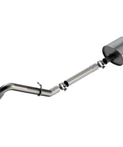 Borla 21-22 Ford Bronco 2.7L 2DR/4DR T-304 Stainless Steel Cat-Back S-Type Exhaust - Brushed