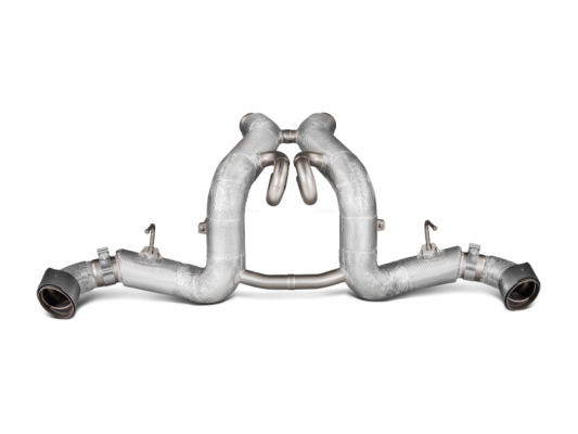 Akrapovic 16-17 McLaren 540C 570S Slip-On Line (Titanium) w/ Carbon Tips