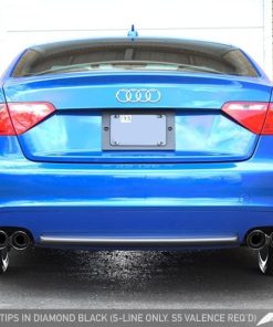 Alternative view of AWE Tuning Audi B8 A5 2.0T Touring Edition Exhaust - Quad Outlet Polished Silver Tips