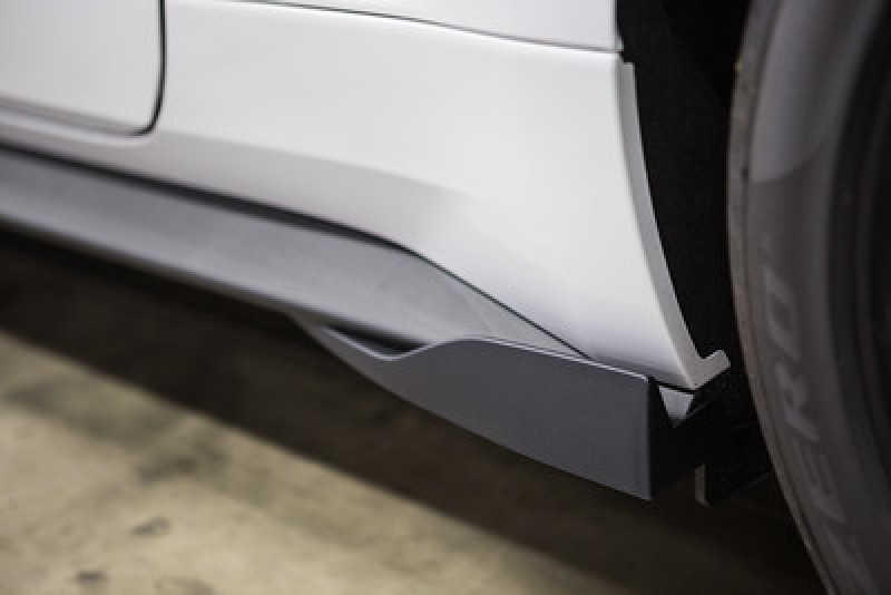 ROUSH 2015-2019 Ford Mustang Black Rocker Winglets - Image 3