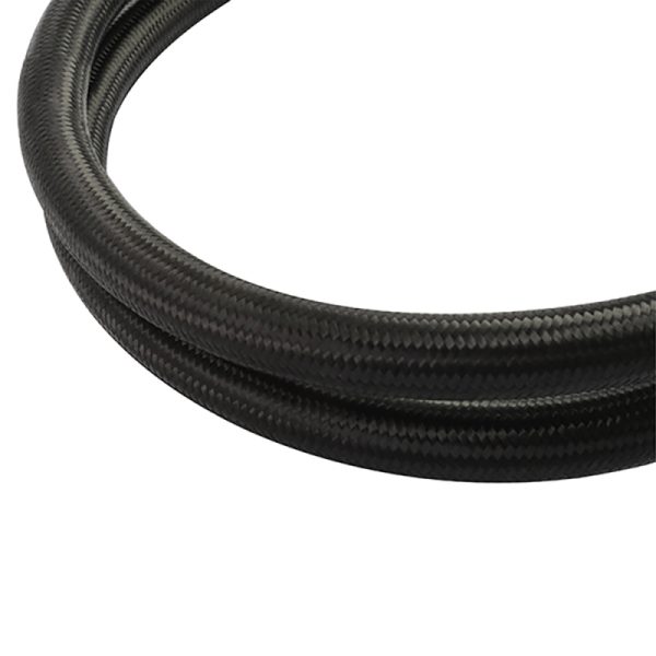 Alternative view of Mishimoto 15Ft Stainless Steel Braided Hose w/ -6AN Fittings - Black