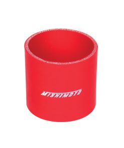 Mishimoto 2.5 Inch Red Straight Coupler