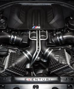 Alternative view of Eventuri BMW F10 M5 - Black Carbon Intake