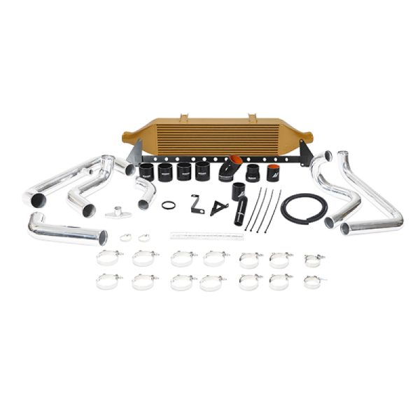 Alternative view of Mishimoto 08+ Subaru WRX Front-Mount Intercooler Kit w/ Air Box - Gold