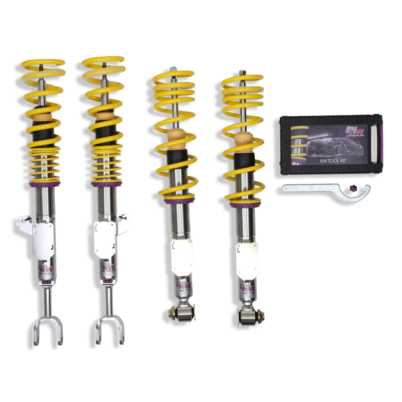 KW Coilover Kit V3 BMW 5series F10 (5L) Sedan 2WD; exc 550i; exc Adaptive Drive - Image 2