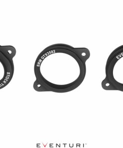 Alternative view of Eventuri Audi SRM GTX Turbo Flange for RS3/TTRS Carbon Turbo Inlet