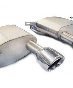 Corsa 11-13 Cadillac CTS Coupe V 6.2L V8 Polished Sport Axle-Back Exhaust