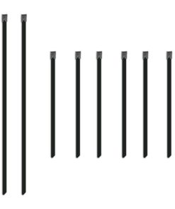 Mishimoto Set of Six 6in & Two 14in Stainless Steel Locking Ties