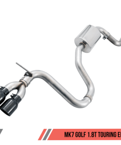 AWE Tuning VW MK7 Golf 1.8T Touring Edition Exhaust w/Chrome Silver Tips (90mm)