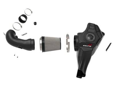 Alternative view of aFe POWER Momentum GT Pro Dry S Cold Air Intake System 18-19 Ford Mustang GT V8-5.0L