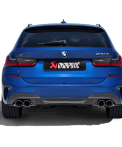 Akrapovic 20-22 BMW M340i (G20, G21) Slip-On Line (Titanium) (Requires BMW Part #18308686640)