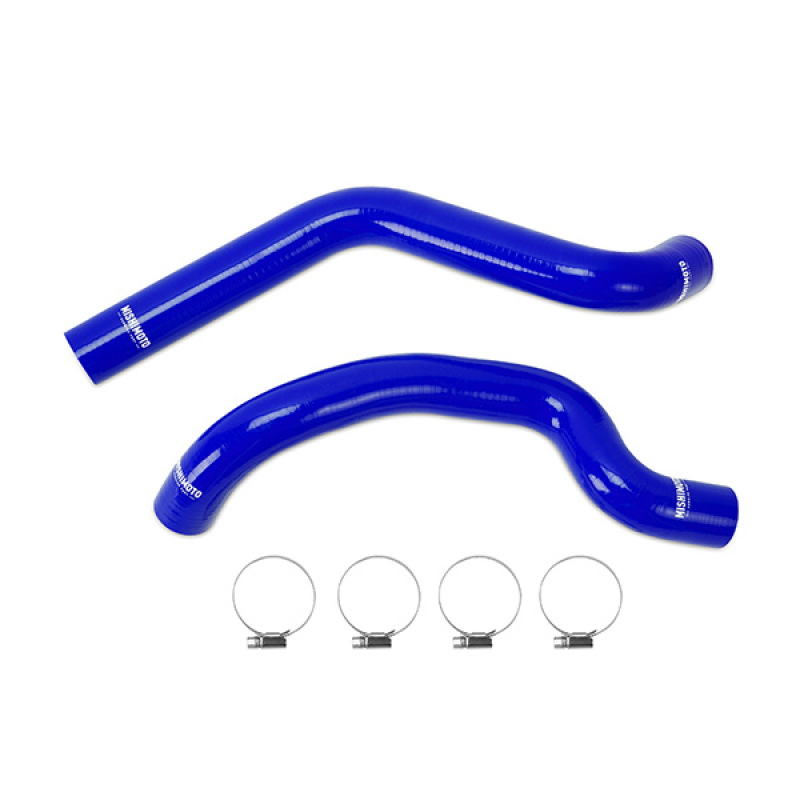 Mishimoto 07-11 Jeep Wrangler 6cyl Blue Silicone Hose Kit - Image 2