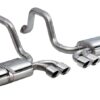 Corsa 97-04 Chevrolet Corvette C5 Z06 5.7L V8 Polished Sport Axle-Back Exhaust