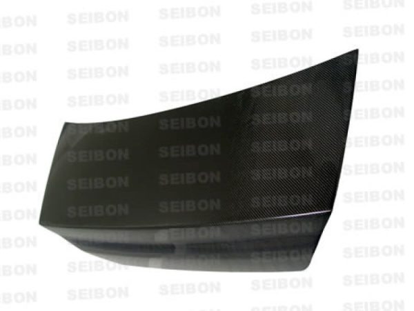 Alternative view of Seibon 03-07 Mitsubishi Evo 8 & 9 OEM Carbon Fiber Trunk Lid