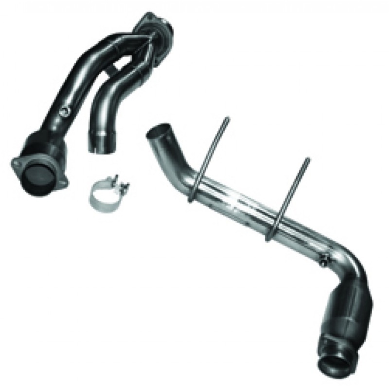 Kooks 09-10 Ford F-150/ Ford Raptor 5.4L 3V 2 1/2in x 2 1/2in OEM Cat Y Pipe Kooks HDR Req - Image 3