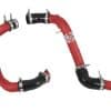 aFe Bladerunner 2.25in & 2.5in Intercooler Tubes Hot & Cold 16-18 Honda Civic I4-1.5L (t) - Red