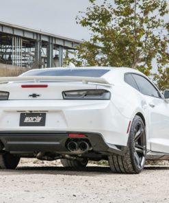 Alternative view of Borla 17-18 Chevrolet Camaro ZL1 6.2L V8 Atak Catback Exhaust w/ Dual Mode Valves CF Black Anod