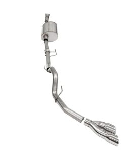 Corsa 2021-2022 Ford F-150 SuperCab/6.5in Bed 3.5L V6 Sport Cat-Back Single Side Exit-Polished