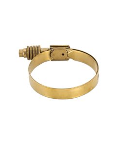 Alternative view of Mishimoto Constant Tension Worm Gear Clamp 1.26in.-2.13in. (32mm-54mm) - Gold