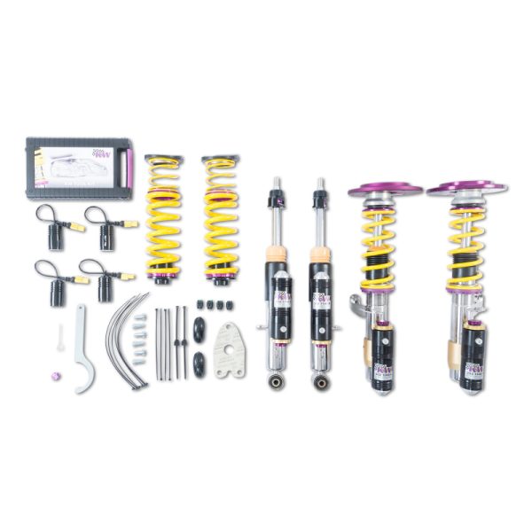 Alternative view of KW Coilover Kit V4 2015 BMW M3 (F80) / M4 (F82) w/ Electronic Suspension