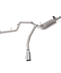 aFe Gemini XV 3in 304 SS Cat-Back Exhaust 15-20 Ford F-150 V6 2.7L/3.5 w/ Polished Tips