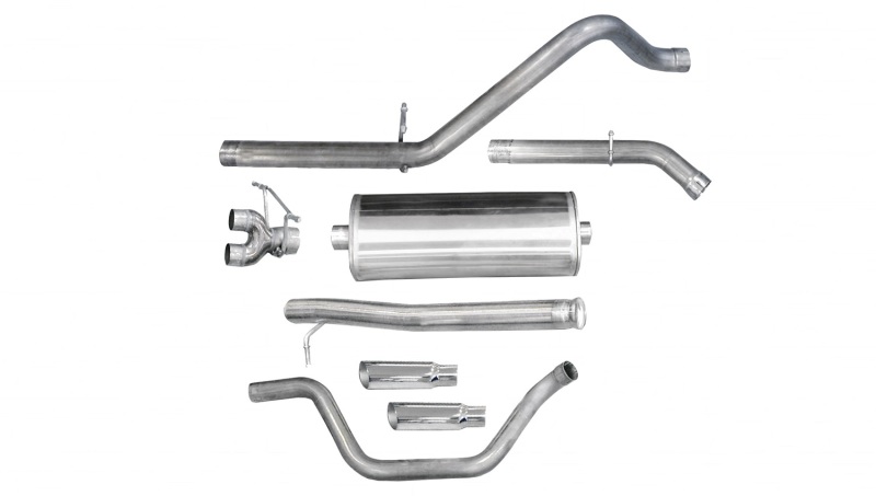 Corsa/dB 09-13 Chevrolet Silverado Reg. Cab/Long Bed 1500 4.8L V8 Polished Sport Cat-Back Exhaust - Image 2