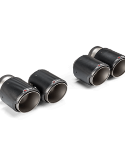 Akrapovic 2021+ BMW M3 (G80)/M4 (G82) Tail Pipe Set (Classic Carbon Design)