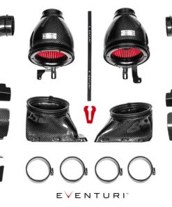 Alternative view of Eventuri 12-15 Audi B8 RS4/RS5 - Black Carbon Intake