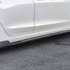 VR Aero 2018+ Tesla Model 3 Matte Carbon Fiber Side Skirts
