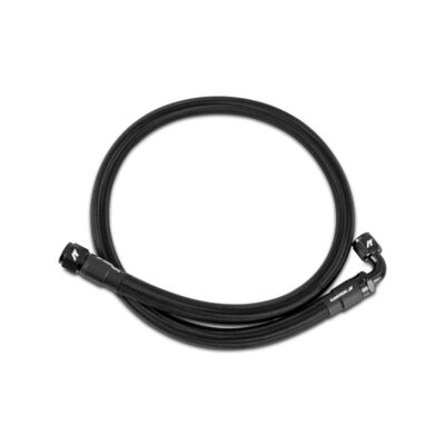 Alternative view of Mishimoto 6Ft Stainless Steel Braided Hose w/ -10AN Straight/90 Fittings - Black