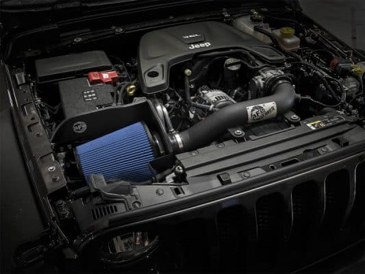 Alternative view of aFe Magnum FORCE Stage-2 XP Pro 5R Cold Air Intake System 2018+ Jeep Wrangler (JL) V6 3.6L