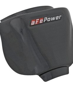 aFe MagnumFORCE Intake Rain Shield 15-16 Dodge Challenger SRT Hellcat 6.2L V8 (sc) - Carbon Finish
