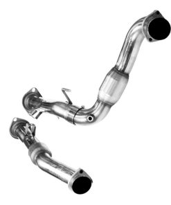 Kooks 06-10 Jeep SRT8 6.1L 3in In x 3in OEM Out GREEN Cat SS Conn. Pipes Kooks HDR Req