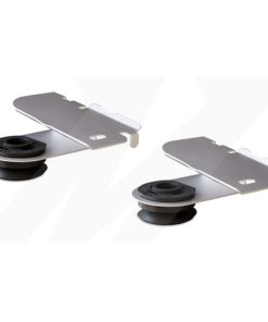 Alternative view of Mishimoto 97-04 Ford Mustang Aluminum Radiator Stay Set