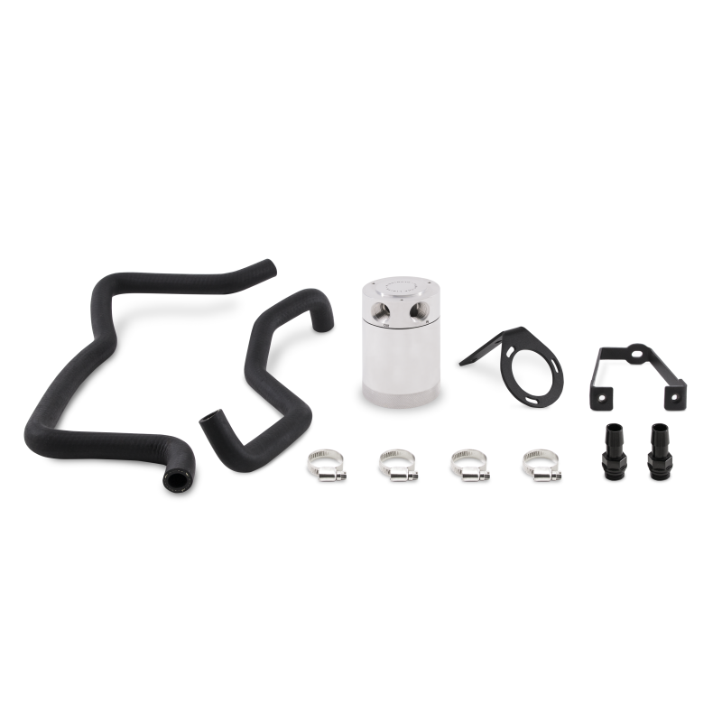 Mishimoto 2015+ Dodge Charger / 2015+ Chrysler 300C 5.7L Direct Fit Oil Catch Can Kit - Polished - Image 3