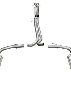 Alternative view of Corsa 10-13 Ford Taurus SHO 3.5L V6 Turbo Polished Sport Cat-Back Exhaust