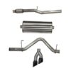 Corsa 2019+ Chevy Silverado 1500 5.3L Crew Cab Short Bed Sport Cat-Back Dual Rear Exit w/ Black Tips