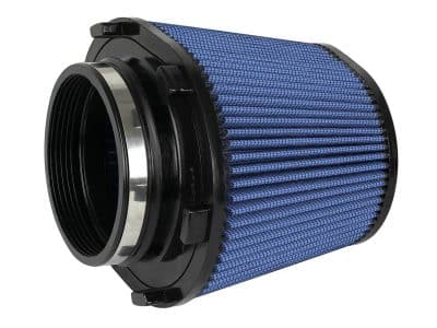 Alternative view of aFe Magnum FLOW Pro 5R Air Filter 5in inlet / 9x7.5in Base  / 6.75x5.5in Top (Inv) / 7.5in Height