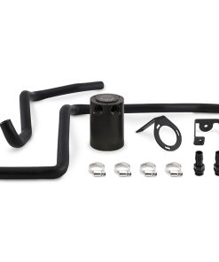 Mishimoto 12-14 Dodge Charger / 12-14 Chrysler 300C 6.4L Direct Fit Oil Catch Can Kit - Black