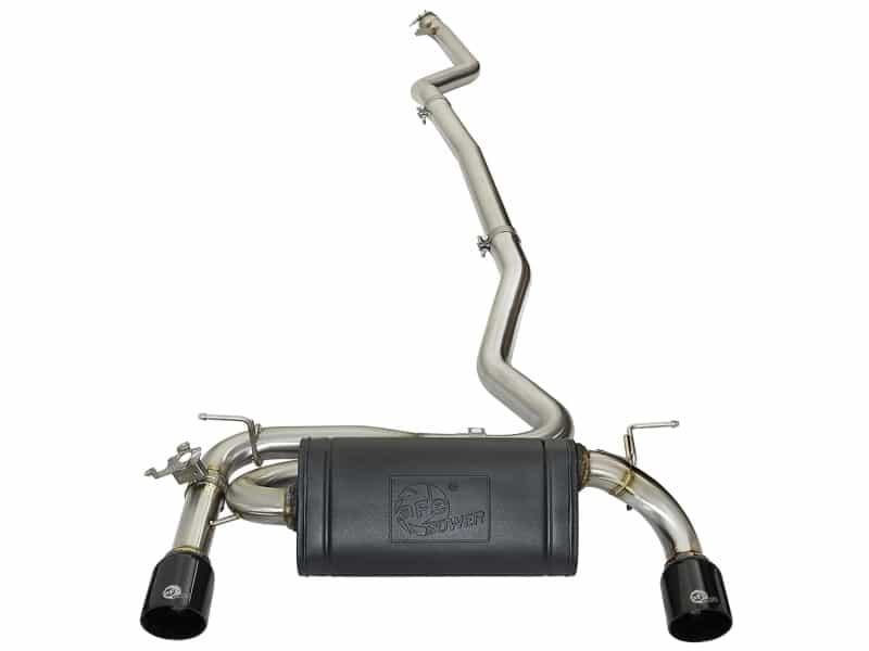 aFe MACHForce XP Exhausts Cat-Back SS 16-17 BMW 340i/iX 440i/iX (F3X) L6-3.0L (B58) w/Black Tips - Image 7