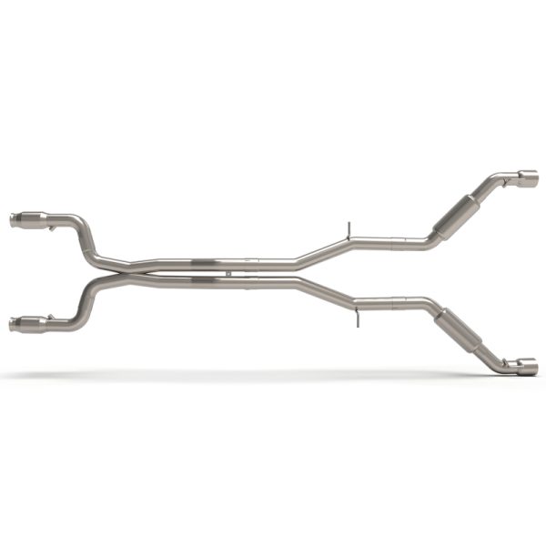 Alternative view of Kooks 16+ Chevy Camaro SS 6.2L 3in GREEN Cat Strt Screamer Exhaust w/Dual Tips (Use w/Kooks Headers)