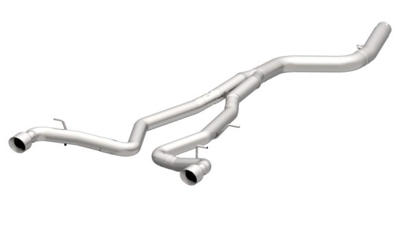 Alternative view of Kooks 2020 Toyota Supra 3.5in x 3in SS Muffler Delete Catback Exhaust w/Polished Tips